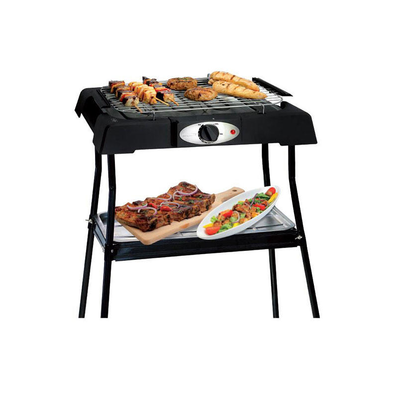 BQ-1701S  Cooking area 410 X 235 Electric Barbecue